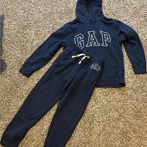 GAP Dark Blue Hoodie and Joggers Set